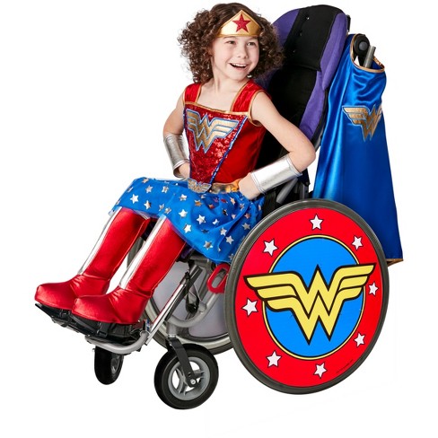 Klassiek Justice League™ Wonder Woman kostuum voor volwassenen - Vegaoo