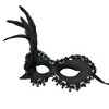 Unique Design I.E. Inc. Loire Black Mask Costume Accessory - 2 of 4