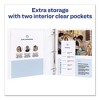 Avery Legal Durable View Binder with Round Rings, 3 Rings, 1" Capacity, 14 x 8.5, White - 4 of 4