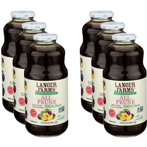 L & A All Prune Juice - Case of 6 - 32 fl oz - 1 of 2
