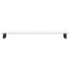 vidaXL Monitor Stand Black 39.4 in.x7.9 in.x3.1 in. Tempered Glass and Metal - 4 of 4