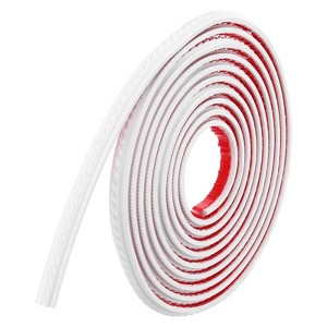 Unique Bargains Self-Adhesive PVC Mirror Wall Molding and Trim Tape - 1 of 4