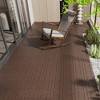 Dolonm 12" Patio Deck Tiles, DIY Module Interlocking Decking Tiles Floor Tile,Easy and Quick Installation Court Tiles - 4 of 4