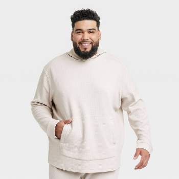 Men's Textured Fleece Hoodie - All In Motion™
