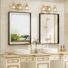 Apmir High-Strength Tempered Glass and Aluminum Alloy Framed French Cleat Mounted Wall Decor Bathroom Vanity Mirror with 5-Year Warranty - 2 of 4