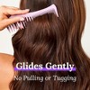 LOVELAY CREATIONS 2-Sided Detangling Hair Combs - 2 of 4