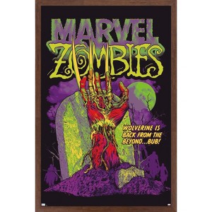 Trends International Marvel Zombies - Wolverine Is Back Framed Wall Poster Prints - 1 of 4