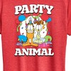 Women's - Garfield - Party Animal Short Sleeve Graphic T-Shirt - 2 of 4