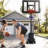 Costway Portable Basketball Hoop System w/ Easy Height Adjustment from 7.9-10 FT - 4 of 4