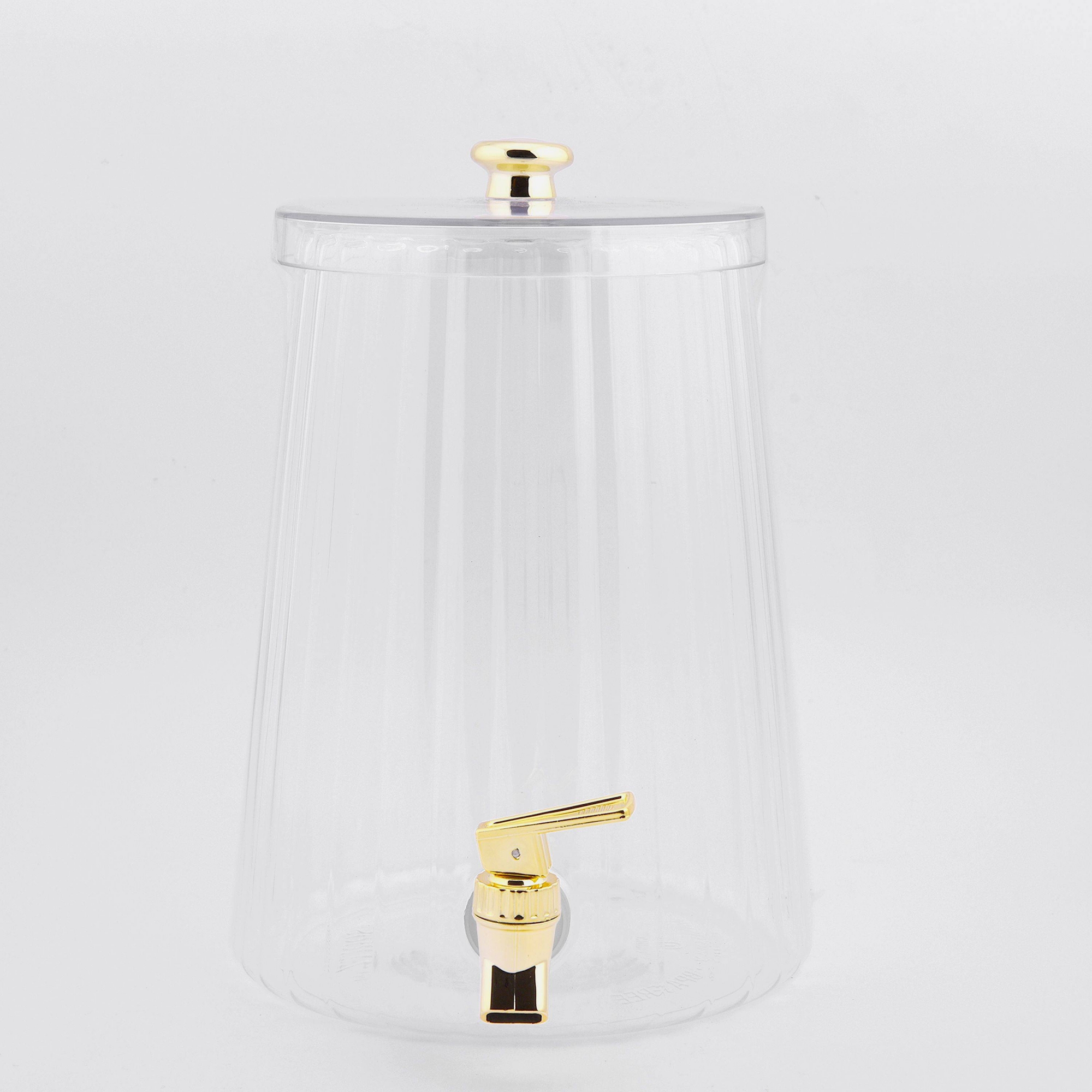 Plastic Beverage Dispenser with Spigot Gold - Spritz™