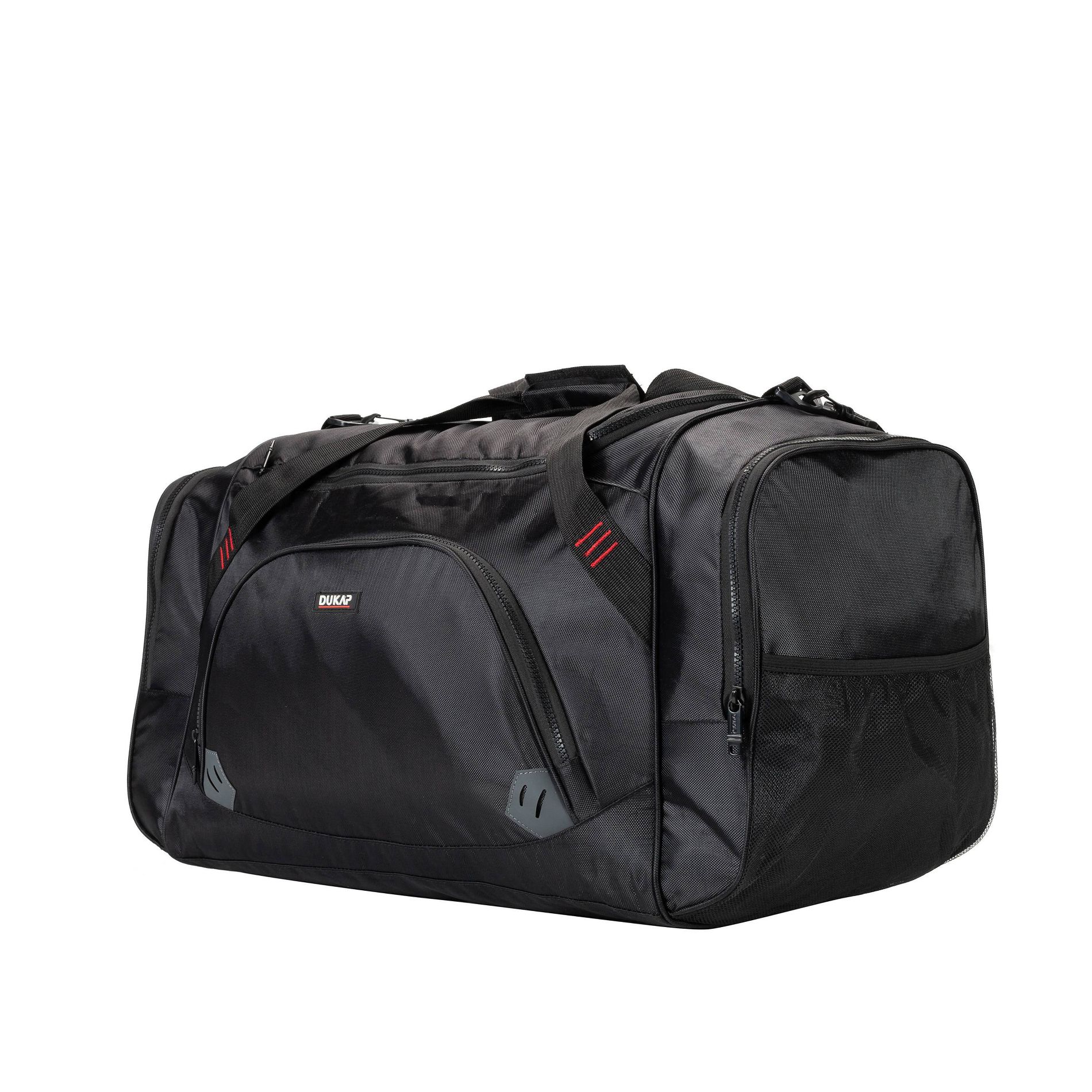 DUKAP Carry On Contender Gym Duffel Bag - Black