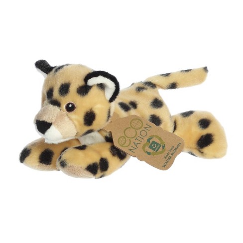 Aurora Small Eco Softies Cheetah Eco Nation Eco-friendly Stuffed Animal ...