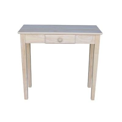 Mission Console Table Unfinished - International Concepts, Brown