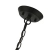 Livex Lighting Devone 4 - Light Chandelier in  Black/Brushed Nickel - 3 of 4