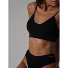 Talmont Seamless Ribbed Bra & Panty Set - Soft Stretch Lounge Lingerie with Removable Pads, Wire-Free Comfort, Multiple Colors & Sizes - 2 of 4