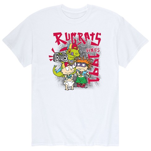 Men's - Rugrats - Brick Wall Short Sleeve Graphic T-Shirt - image 1 of 4