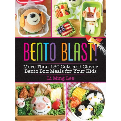 Cute character bento made by friends for group