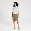 Women's Elbow Sleeve Button-Down Blouse - Universal Thread™ - 4 of 4