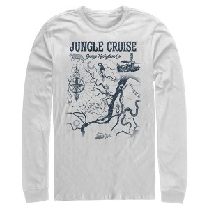 Men's Jungle Cruise Map of the Jungle Long Sleeve Shirt - 1 of 4
