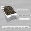Braided Print Area Rugs for Living Room Non Slip Backing Farmhouse Accent Rug Non-Shedding Woven Carpet Foldable Low Pile Ultra Soft Indoor Rug - 3 of 4