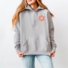 Simply Sage Market Checkered Mama Flowers Quarter Zip Fleece - 2 of 4