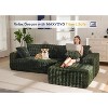 MAXYOYO 104" Modular Sectional Sofa Couch, with L-Shape Chaise, Modern Boneless Couch for Living Room, No Assembly Required - 3 of 4