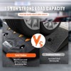VEVOR Rubber Curb Ramp 2 Pack, 5" Rise Height Heavy-Duty 33069 lbs/15 T Capacity Threshold Ramps, Driveway Ramps with Stable Grid Structure - 4 of 4