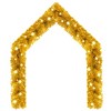 Aghana Digitals 10m Gold PVC Christmas Garland with 150 LED Lights, 900 Branches, USB Powered 6.5W - 3 of 4