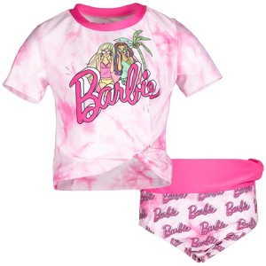 Barbie Girls Rash Guard and Bikini Bottom Little Kid to Big Kid - 1 of 4