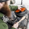 Petromax Cast Iron Dutch Oven for Cooking or Baking Outdoors Over Campfire or in the Home, Pre-Seasoned Cookware Heats Evenly, Flat Base, 1 Qt - 4 of 4