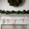 60"L Sullivans Christmas Whimsical Candy Cane Garland  Red-White - 3 of 4