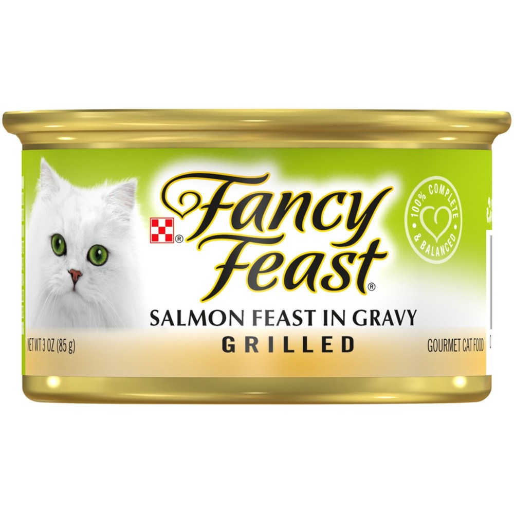 UPC 050000614905 product image for Fancy Feast Salmon Feast in Gravy Grilled Wet Cat Food - 3 oz | upcitemdb.com