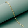 Pure Collection by Ross-Simons Italian 2.25mm 14kt Yellow Gold Lumachina-Chain Bracelet - 3 of 4