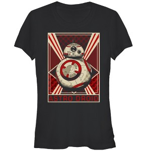 Juniors Womens Star Wars The Force Awakens Astro Droid BB 8 T-Shirt - 1 of 3
