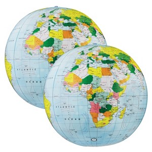 Replogle Earth and Space Inflatable Globes - 1 of 2