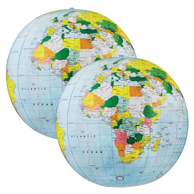 Replogle Earth and Space Inflatable Globes, 1 of 4