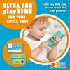 SYNCFUN Pretend Play Smart Phone, Keyfob Key Toy and Credit Cards Set, Kids Toddler Cellphone Toys, Toddler Birthday Gifts - image 2 of 4