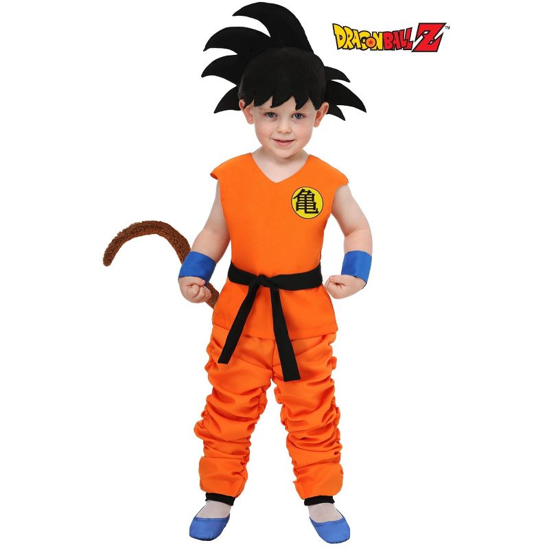 HalloweenCostumes.com Dragon Ball Z Toddler Goku Costume for Boys., 2 of 4