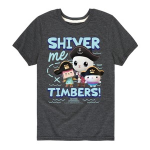 Boys' - Gabby's Dollhouse - Shiver Me Timbers Short Sleeve Graphic T-Shirt - 1 of 4
