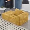 NicBex 62 Inch Loveseat,Modern Modular Chenille Loveseat Sofa with Pillow,Soft 2-Seater Couch Sleeper for Living Room,Bedroom,Lounge - 2 of 4