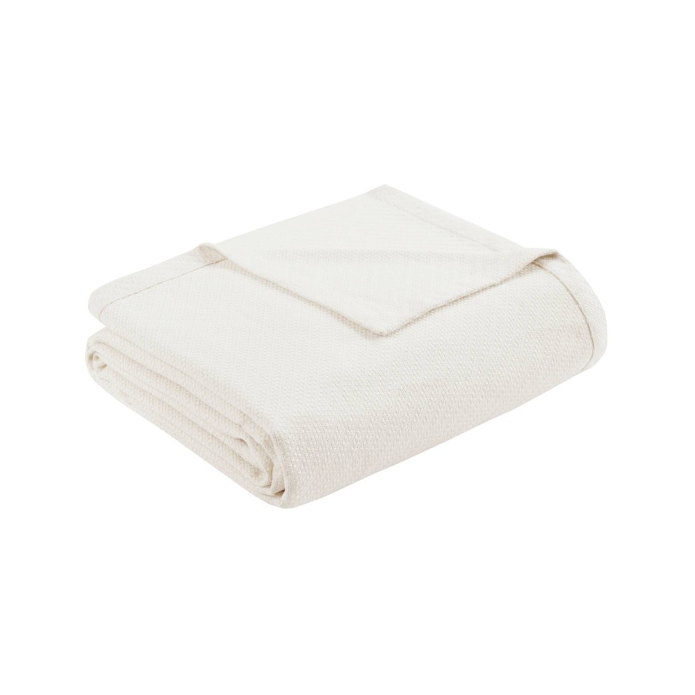 UPC 675716584818 product image for Bed Blanket Liquid Cotton Twin Ivory | upcitemdb.com