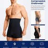 NEBILITY Men Tummy Control Shorts High Waist Slimming Underwear Body Shaper Seamless Belly Girdle Boxer Briefs - 4 of 4
