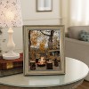 Attop 8x10 Picture Frame Set of 4, Vintage Photo Frame for Wall or Tabletop, Display 5x7 Pictures with Mat or 8x10 - 4 of 4
