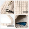 Generic Tote Bag Large Quilted Tote Bag Quilted Carryall Bag Soft Puffy Crossbody Bag Hobo Handbags Puff Purse - 2 of 4