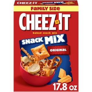 Cheez-It Baked Snack Mix Crackers Original - 17.8oz - 1 of 4