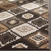Vintage VTG577 Power Loomed Area Rug Black / Ivory 4' X 5'-7" - Safavieh. - 3 of 3
