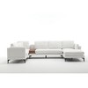 5-Seat Minimalist Cloud Couch and Loveseat Set U Shaped Sectional Sofa for Living Room Linen - Morden Fort - image 2 of 4