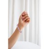 Guili Sterling Silver Tennis Bracelet with Oval CZ in White, Pink, Blue, or Green—A Dazzling Statement for Any Elegant Occasion. - 3 of 4