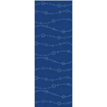 GoFit® Printed Yoga Mat, Blue