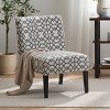 Coolbibila-Upholstered Dining Room Chair, Accent Chair Comfortable With Backrest, Accent Chair Modern, Accent Chair Armless - 3 of 4